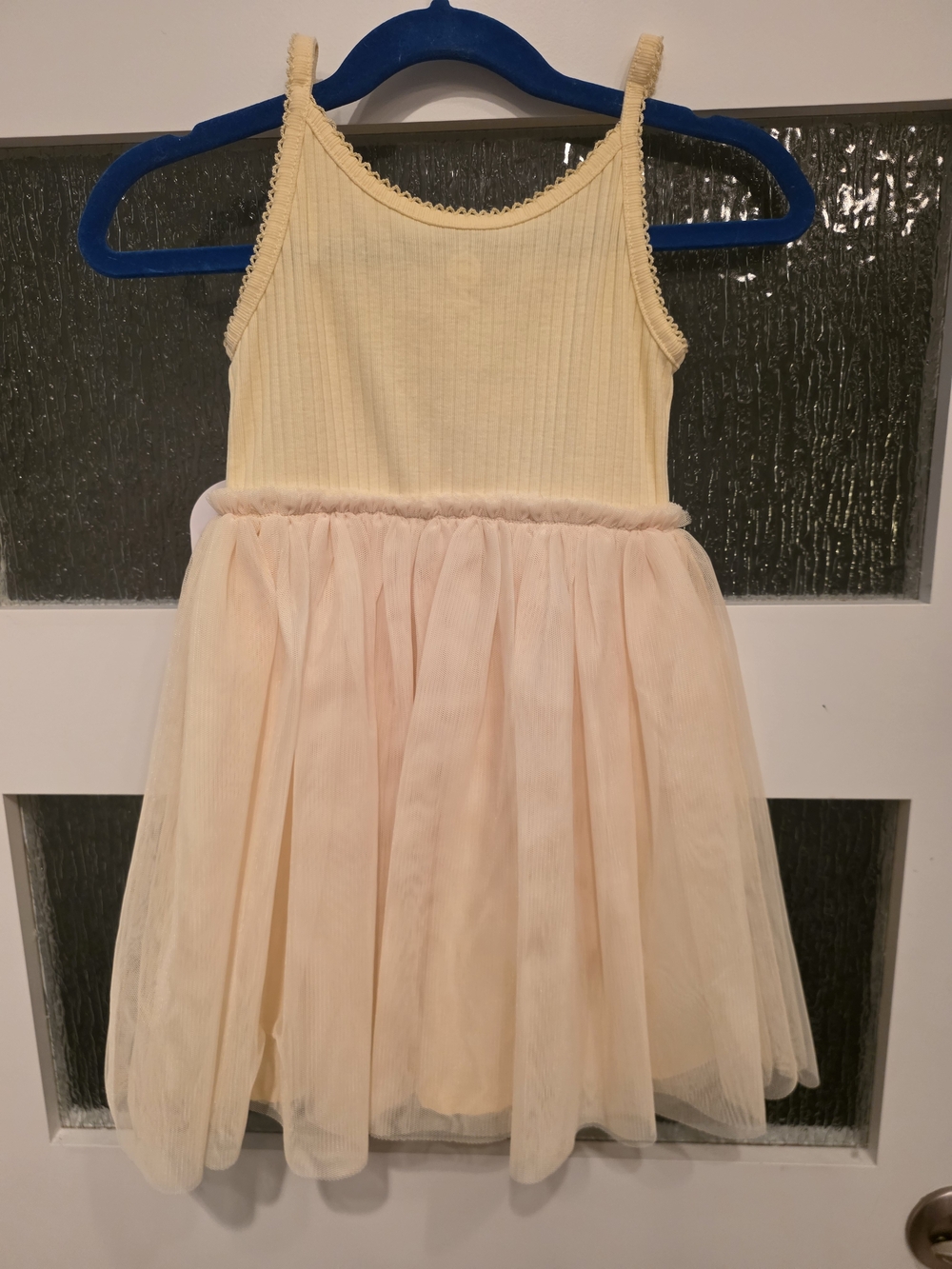 wonder nation Yellow Tulle Tank Dress